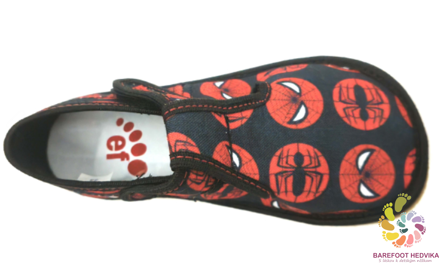 EF Barefoot papuče 395 Red Spider