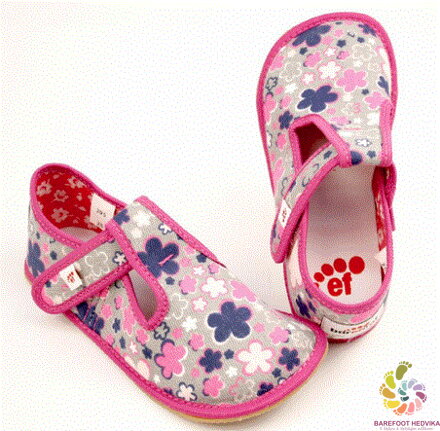 Barefoot slippers EF 395 Flower