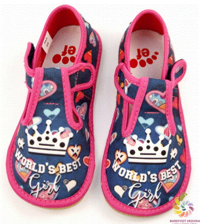 Barefoot slippers EF 395 World Girl