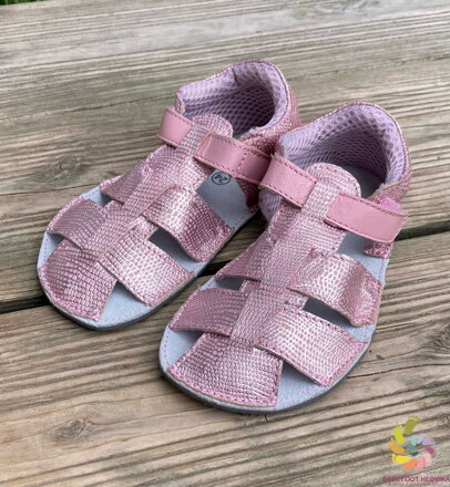 EF Barefoot Pink Glitter