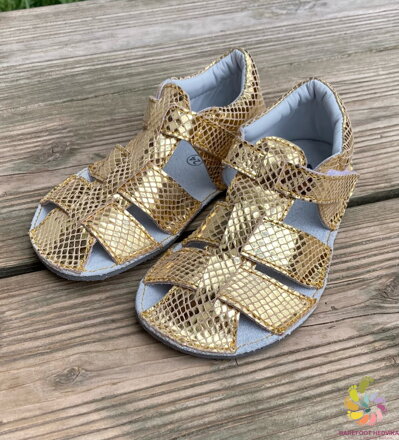 EF Barefoot Gold Glitter