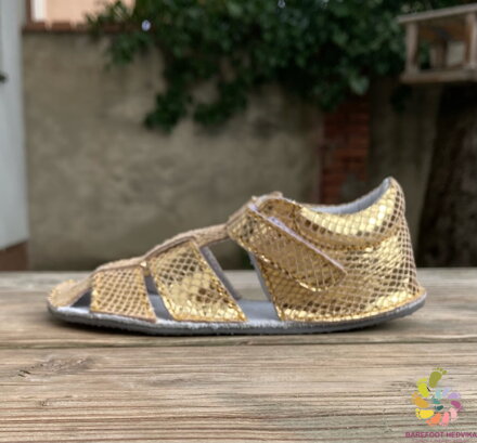 EF Barefoot Gold Glitter