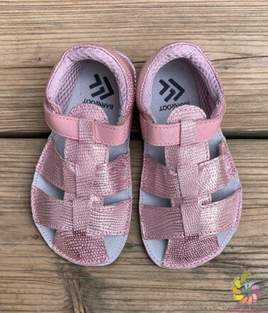 EF Barefoot Pink Glitter
