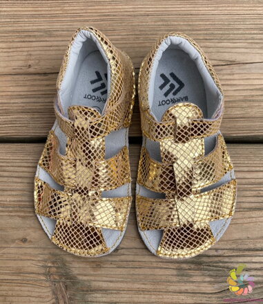 EF Barefoot Gold Glitter