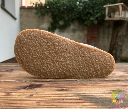 EF Barefoot sandálky Honey Beige 2025