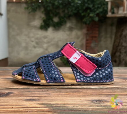 EF Barefoot Navy / Dots
