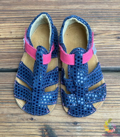 EF Barefoot Navy / Dots