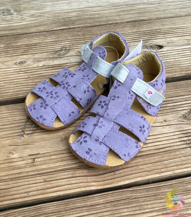 EF Barefoot sandals Violet Flowers 2025