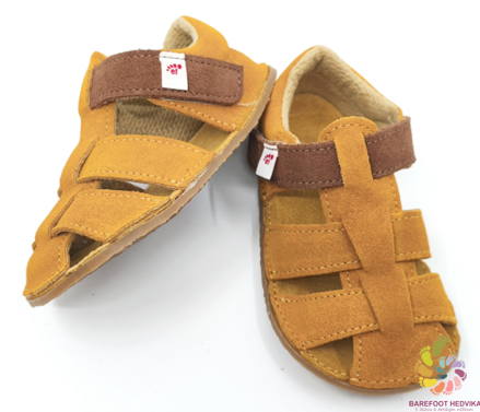 EF Barefoot sandálky Honey Beige 2025