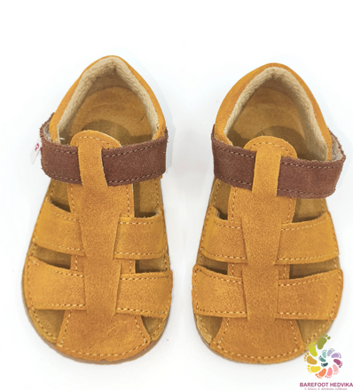 EF Barefoot sandálky Honey Beige 2025