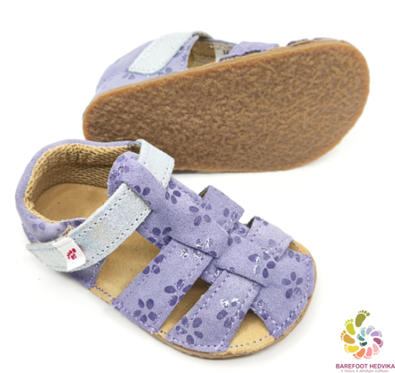 EF Barefoot sandals Violet Flowers 2025