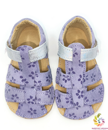 EF Barefoot sandals Violet Flowers 2025