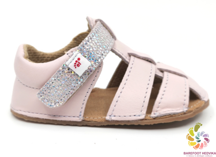 EF Barefoot sandálky Powder Pink 2025