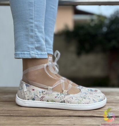 Fare Bare ballerinas Leya Pink A5362282 