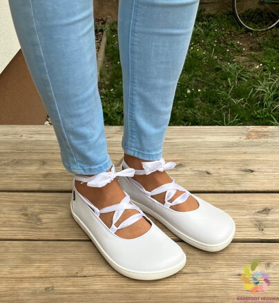 Fare Bare ballerinas Bianca White A5362182 