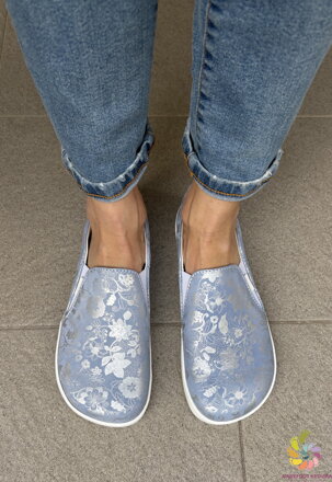 Fare Bare slip-on Blue Overprint B5762201
