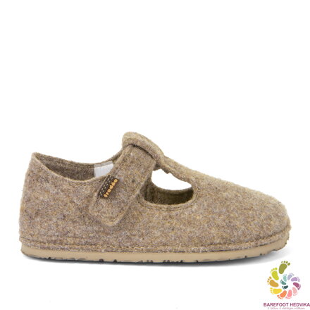 Froddo papuče Flexy Wooly Beige