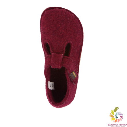 Froddo slippers Flexy Wooly Bordeaux