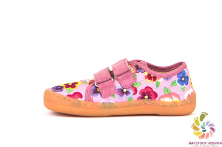 Barefoot sneakers Froddo Pink (Flowers)