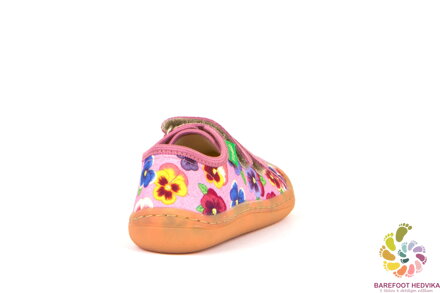 Barefoot sneakers Froddo Pink (Flowers)