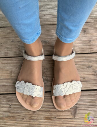 Froddo BF Sandal Flexy Flowers 2025 Gold Shine