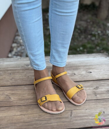 Froddo BF Sandal Flexy Buckle 2025 Dark Yellow