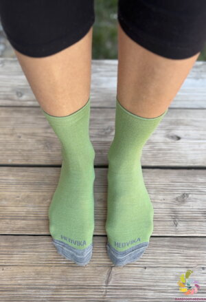 Hedvika ponožky 80% Merino Klasik Green