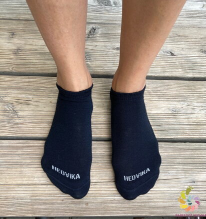 Hedvika ponožky 80% Merino Low Cut Black