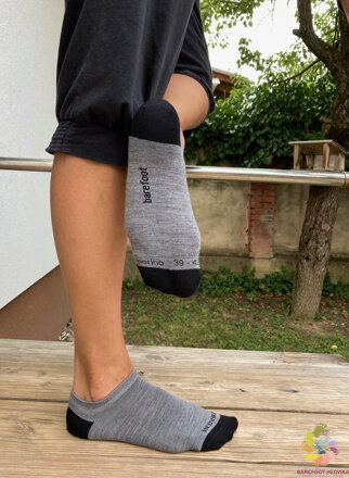 Hedvika ponožky 80% Merino Low Cut Grey