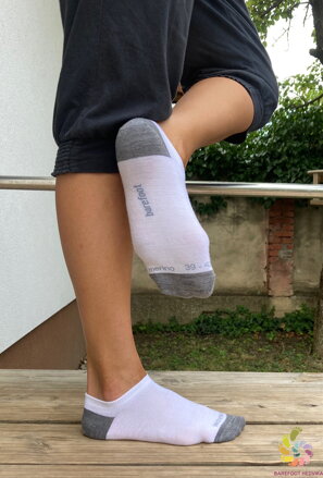 Hedvika ponožky 80% Merino Low Cut White