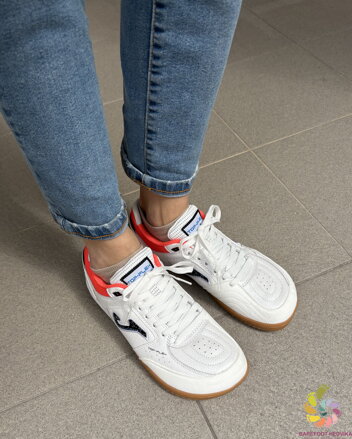 Joma Top Flex Foot Shape White Indoor