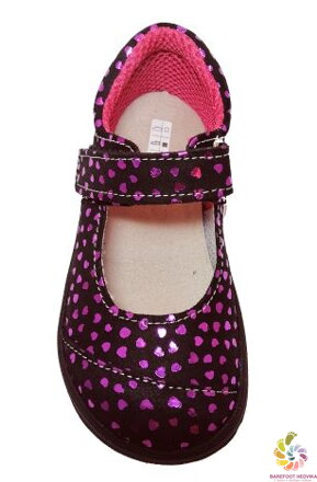 Barefoot ballerinas Jonap B14S red heart BARE