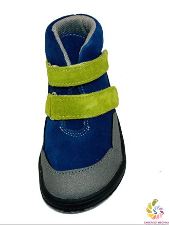 Barefoot shoes Jonap Bella/S blue/green SLIM