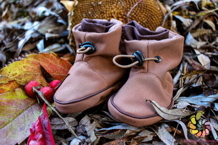 Liliputi Babywearing Booties Caramel