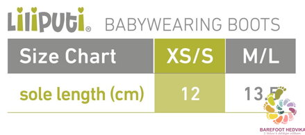 Liliputi Babywearing Booties Caramel