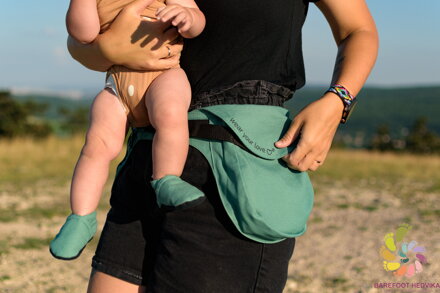 Liliputi Babywearing Shoes Jade