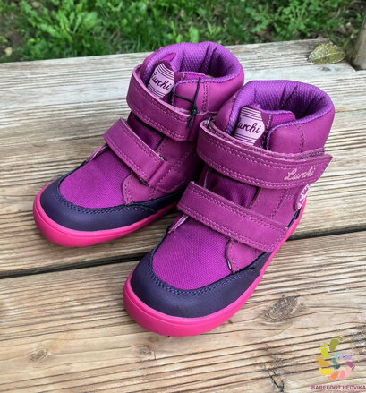 Lurchi Jimmy Tex Purple-Pink zimné