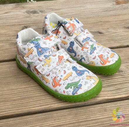 Lurchi BF Nexo Nappa White Dino