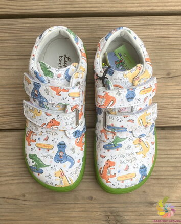 Lurchi BF Nexo Nappa White Dino