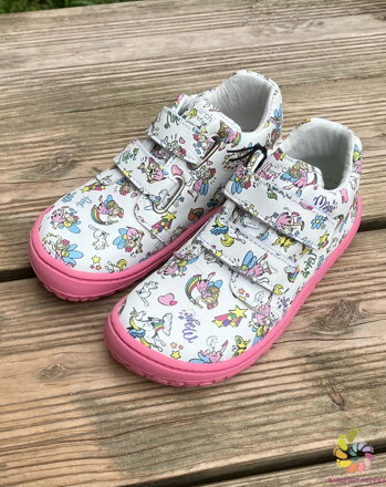 Lurchi Noah Barefoot White-Rosa