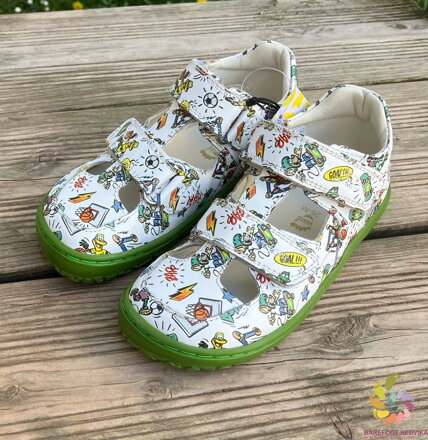 Lurchi Nando Barefoot White-Green