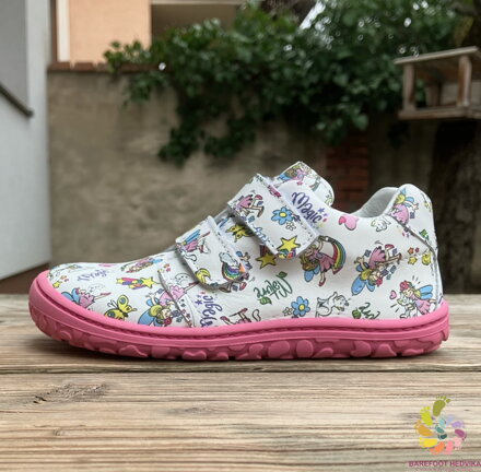 Lurchi Noah Barefoot White-Rosa