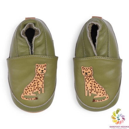 Melton slippers Leopard