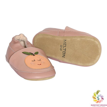 Melton slippers Orange