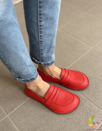 Minimus Dunlin Poppy Red