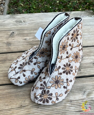 Oma King slippers Floral