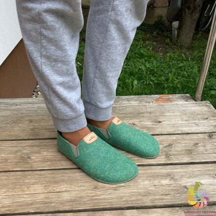 Pegres papuče BF15U zelená