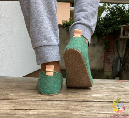 Pegres papuče BF15U zelená