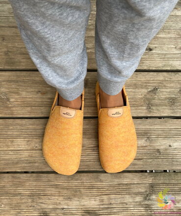 Pegres papuče BF15U žltá