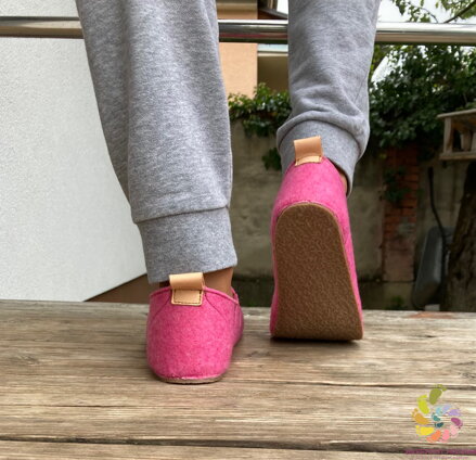 Pegres papuče BF15U ružová